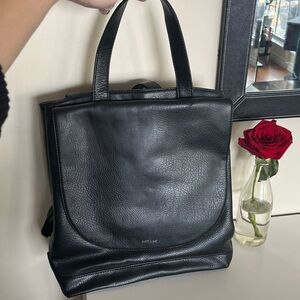 Matt & Nat Black Vegan Leather Tote